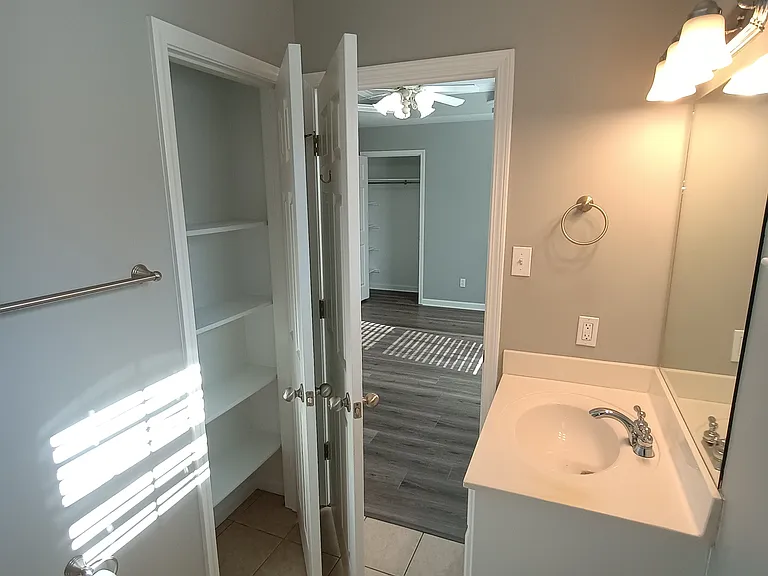 Master Bath looking out