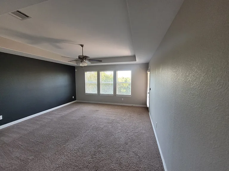 Loft/game room access to upstairs balcony (no dark wall)
