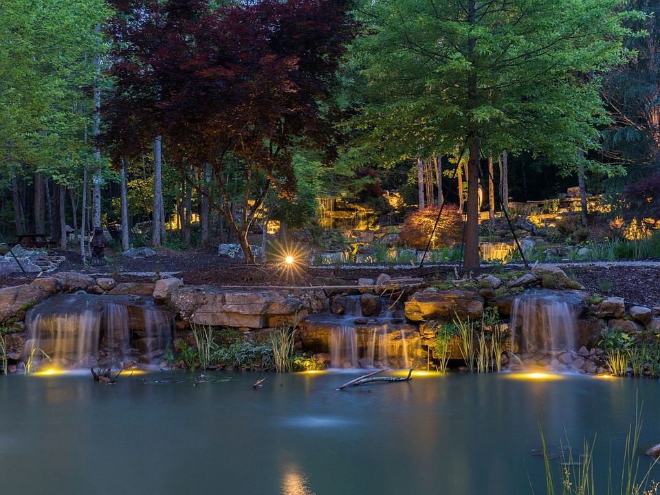 80K gal Koi Pond w/ 3 wfalls