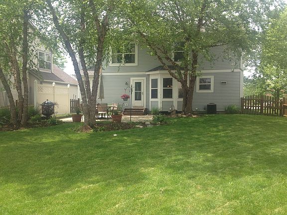 Mature Trees shade the Patio