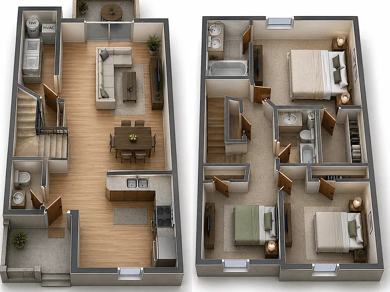 Meadow View Apartments and Townhomes — Photo 53