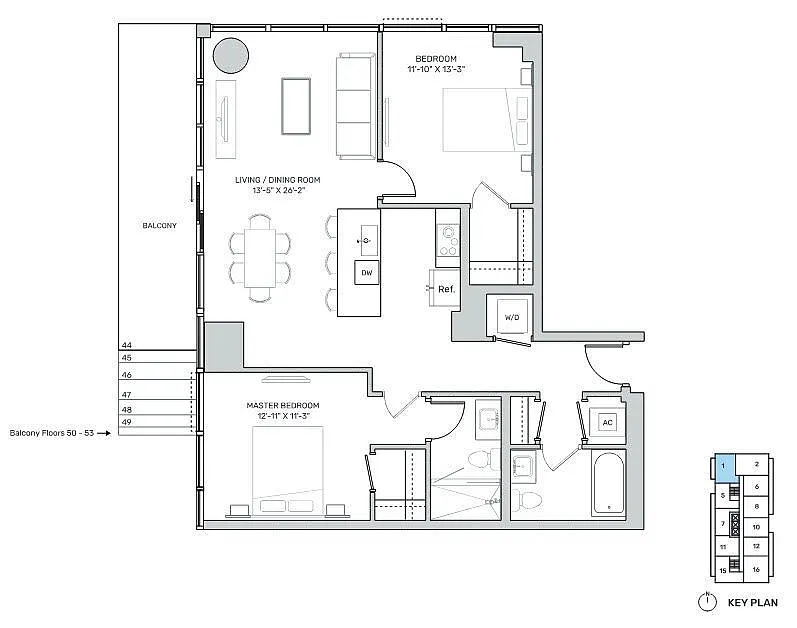 Floor plan B11