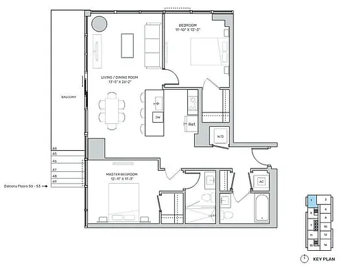 Floor plan B11