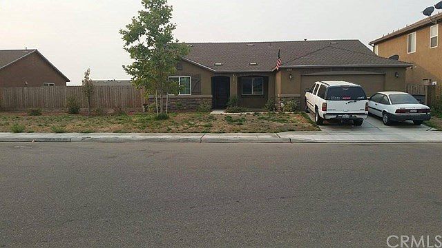 Front view of the home