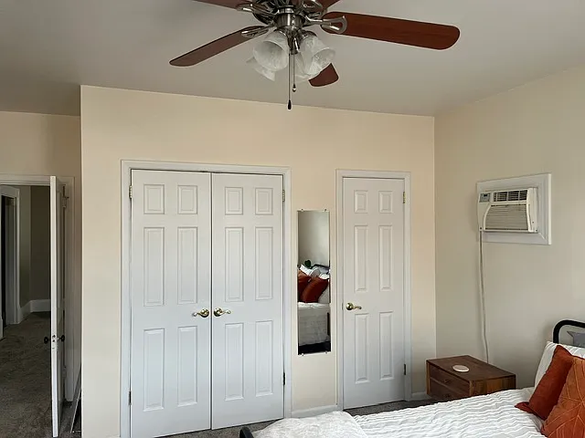 Master bedroom closets