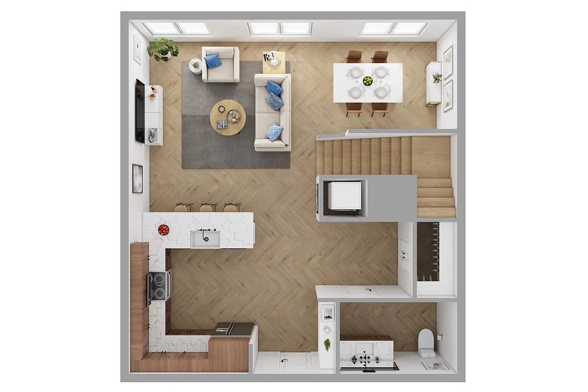 Floor plan TH A9 Alt