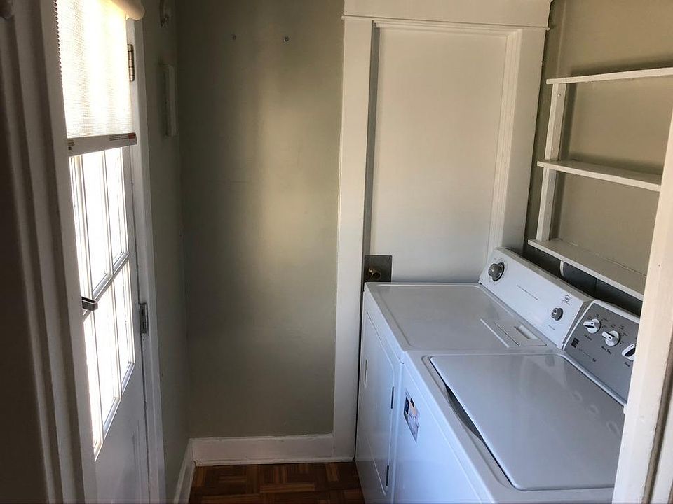 Laundry room back entrance