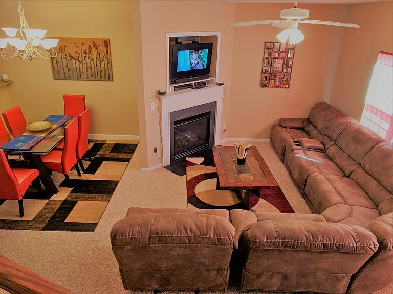 Living room and dinning area 2nd floor