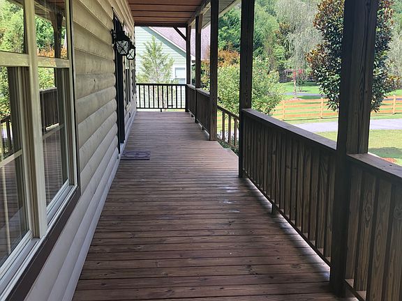 Large front porch