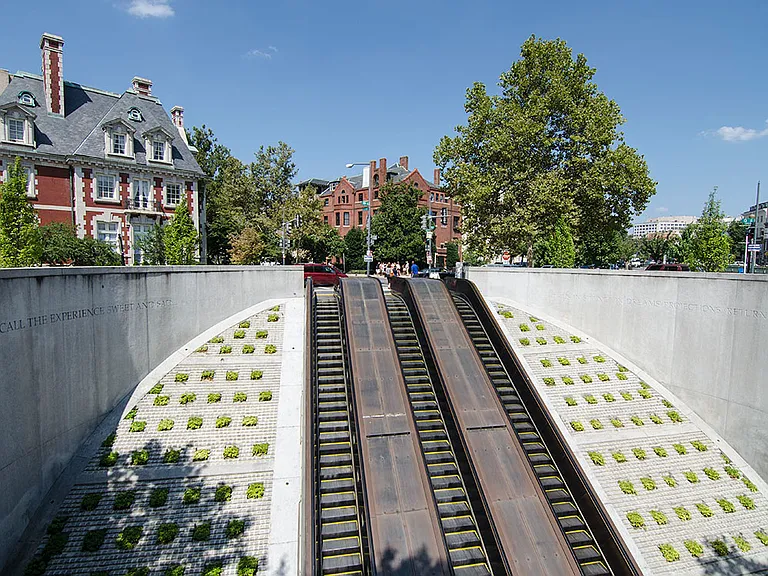 Nearby Dupont Circle Metro station