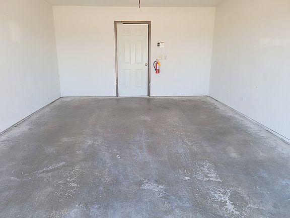Single car garage with space for storage