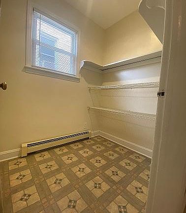 Walk in closet/pantry off the kitchen