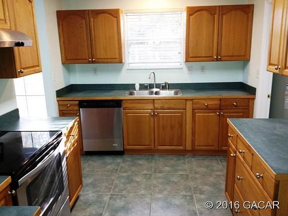 Kitchen from dining area