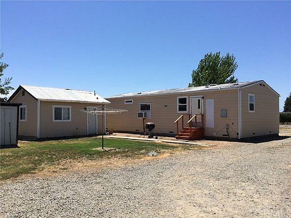 Back view of home