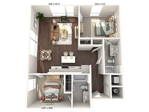 Floor plan B1