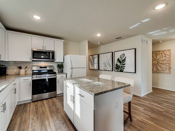 Spacious Island kitchen Model representation