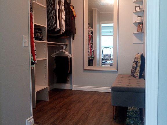 Master bedroom closet