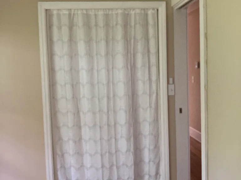 Good size closet in second bedroom.
