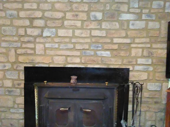 Masonry Fireplace w/ Insert