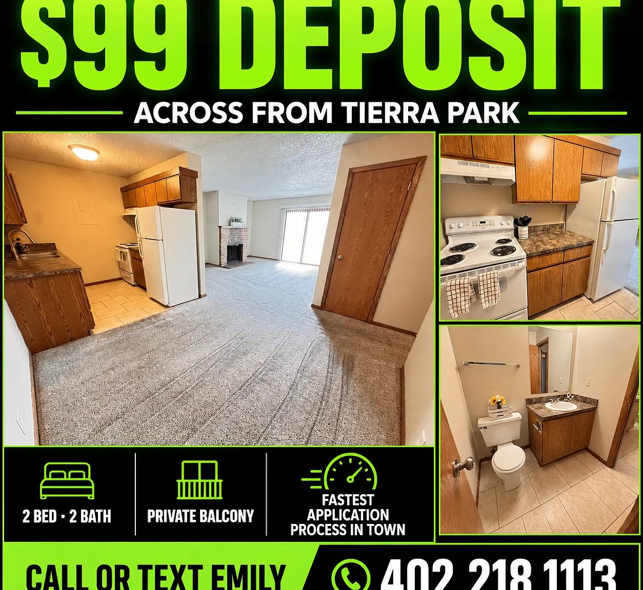 2 bed, 1000 sqft, $1,049 — Photo 2