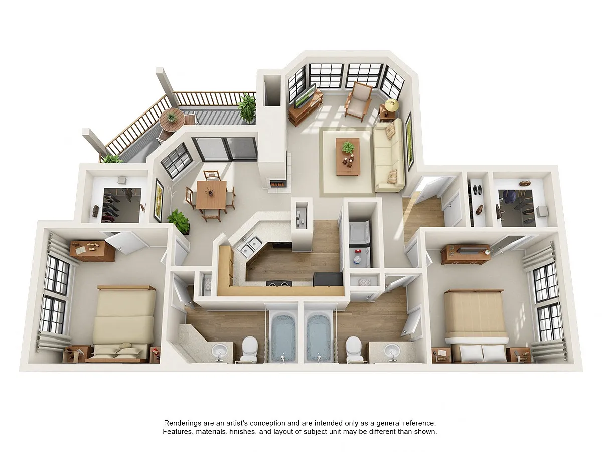 Floor plan B2