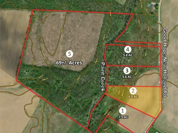 TRACT Two Good Hope New Holland Rd, New Holland, OH 43145
