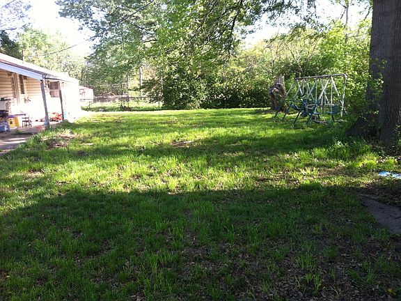 North end of back yard