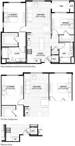 Floor plan B3