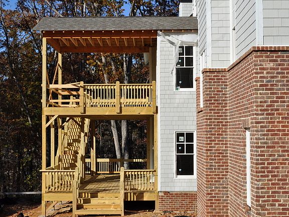 double deck and porch