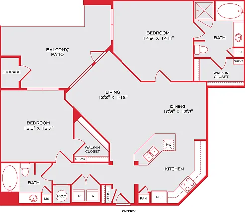 2bed 2bath 2bed 2bath
