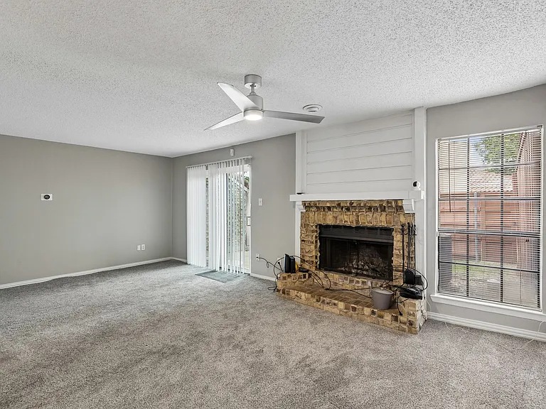 Living Room with Fireplace