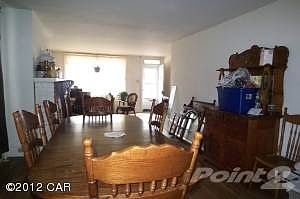 dining room and living room