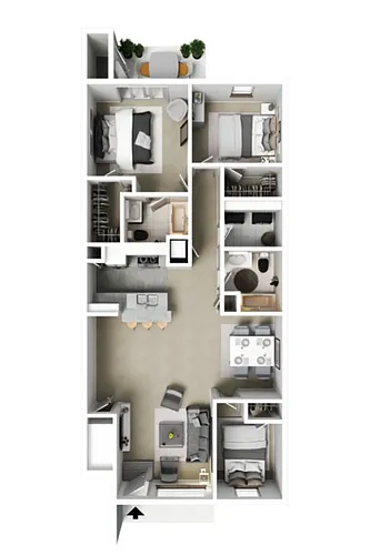 Floor plan 3 x 2 Phase 2