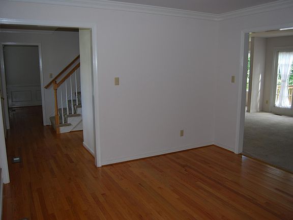 View from Living Room Entrance Hall and Dining Room