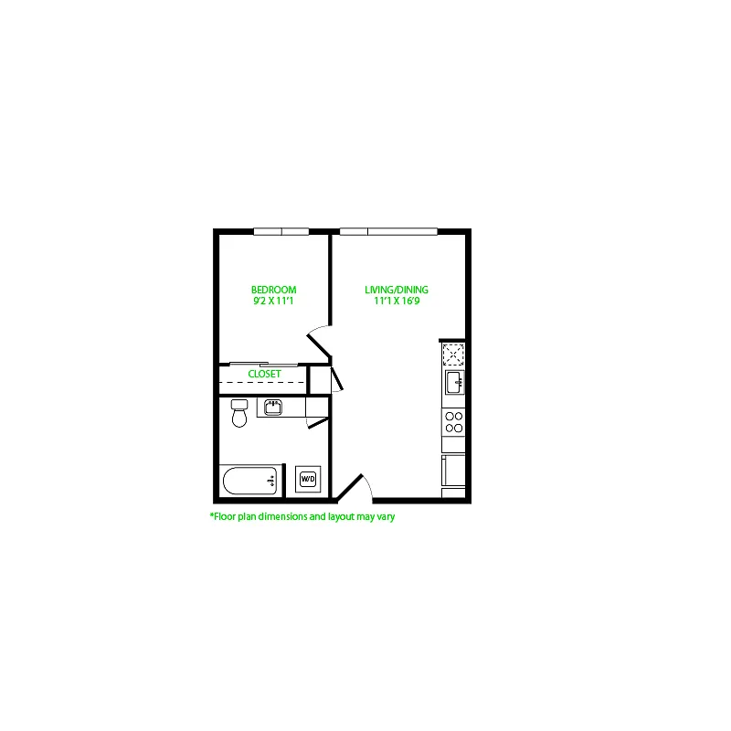 Floor plan 125W