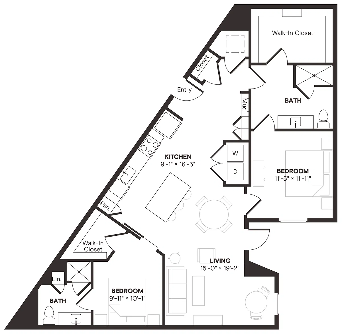 Floor plan B33