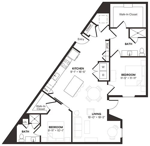 Floor plan B33