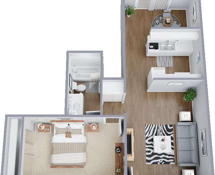 Plan A Floorplan Diagram