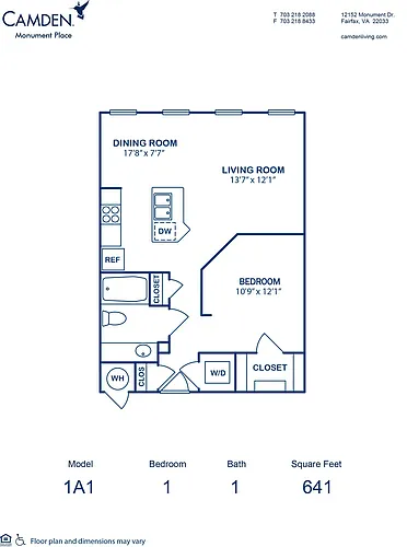 Floor plan 1A1