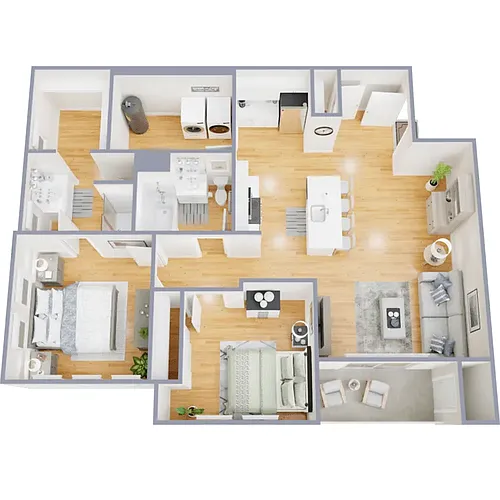 Floor plan B1