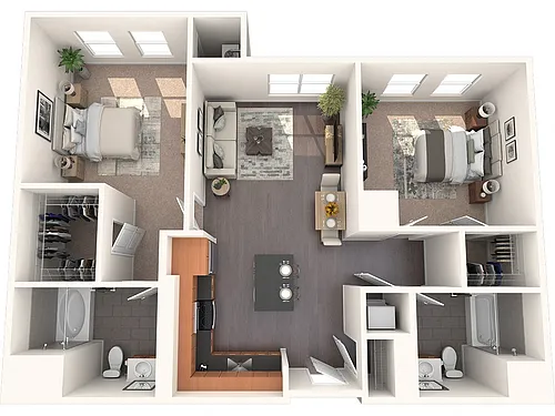 Floor plan B1A