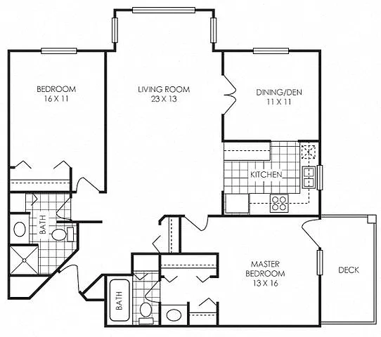 Floor plan Normandale