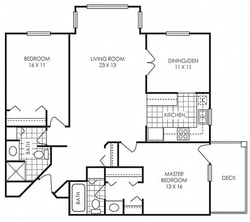 Floor plan Normandale