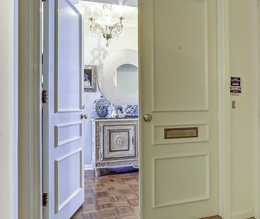 Beautiful double door entry