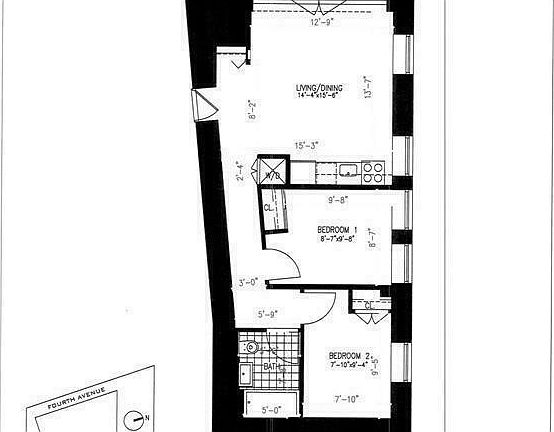 2nd image of 127 4th Ave APT 5B