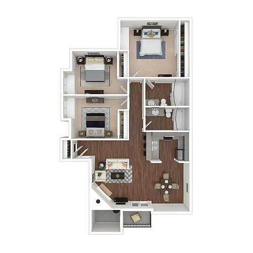 Floor plan C1R