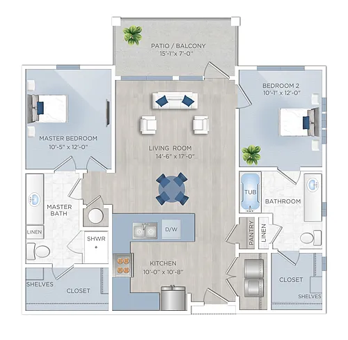 Floor plan B1