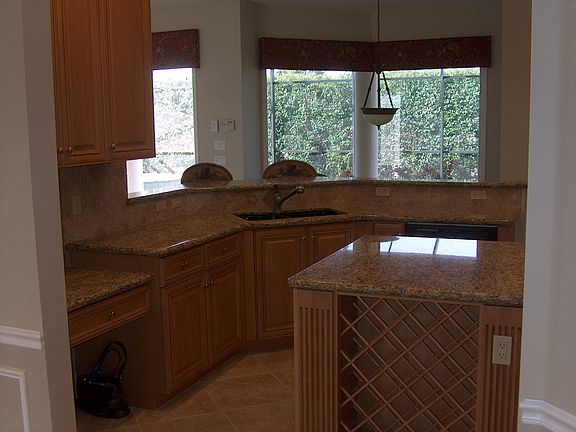 Wine Rack & lots of cabinets