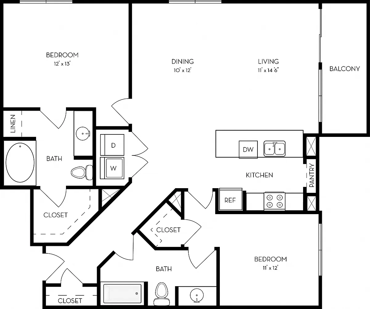 Floor plan B5