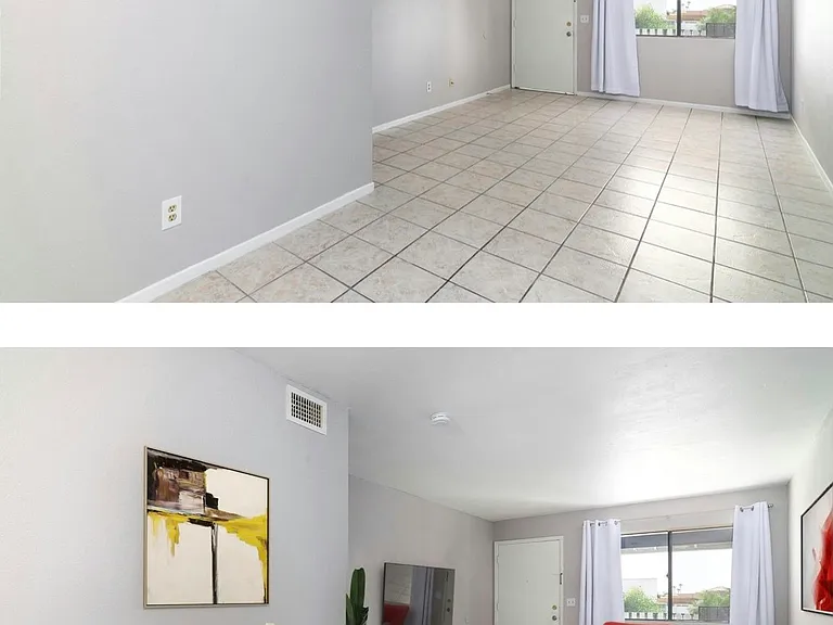 Virtual staging